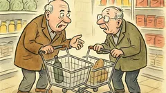 Vtip: Dva páni s košíky hledají ženy