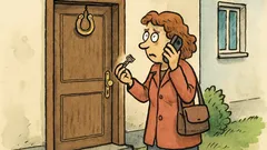 Vtip: Amulet na dveřích… a zlomený klíč