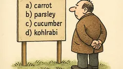 Vtip: Vyberte si jen jednu zeleninu