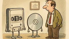 Vtip: Dřív byly kazety A a B…