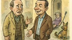 Vtip: Pan Novák: „Váš pes mi…“