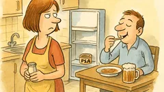 Vtip: Manžel chce slanější guláš…