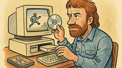 Vtip: Chuck Norris dohraje hru dřív