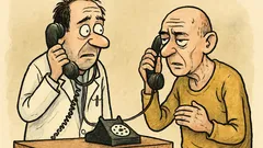 Vtip: Lékař volá pacientovi kvůli výsledkům