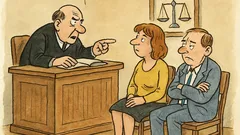 Vtip: Rozvodové řízení, soudce se ptá ženy