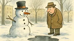 Vtip: Jak se říká starému sněhulákovi?