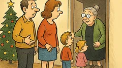 Vtip: Miláčku, co dáme babičce k Vánocům?