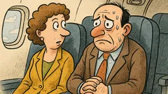 Vtip: V letadle před letem…