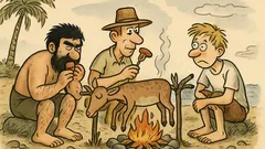 Vtip: Ztroskotá Rus, Američan a Čech na ostrově…