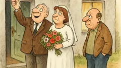 Vtip: Vdovec se znovu oženil...