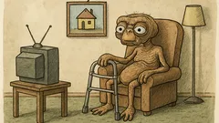 Vtip: E.T. to nakonec nezvládl vrátit se domů…