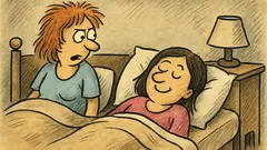 Vtip: Dvě kamarádky před spaním mudrují