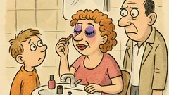 Vtip: Tati, proč se teta Sára maluje?