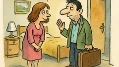 Vtip: Ona: Miláčku, hezký víkend?