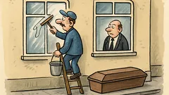 Vtip: Přijde Fensterputzer do hospody...