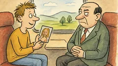 Vtip: Mladík ve vlaku ukazuje fotku přítelkyně