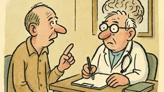 Vtip: Pacient u lékaře: „Nic nepamatuji“