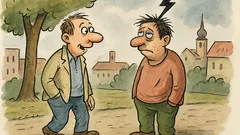 Vtip: Ahoj, Martine, uhodil do tebe blesk?