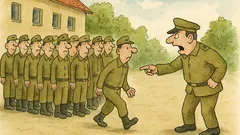 Vtip: Do kasáren přijde dopis…