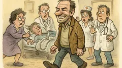 Vtip: Odpojil jsem tchyni od přístrojů…