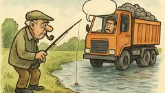 Vtip: Strýcu, kde se tu můžu přebrodit?