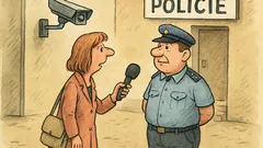 Vtip: Novinářka: Jak jste našli pachatele?
