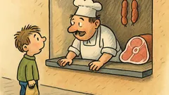 Vtip: Pepíčku, skoč k řezníkovi pro nožky