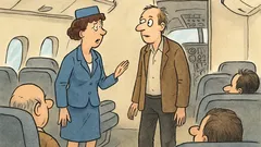 Vtip: Letuška se ptá: Není mezi cestujícími lékař?