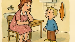 Vtip: Mami, dneska se mě ptala učitelka…