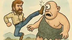 Vtip: Chuck Norris kopne kyklopa mezi oči