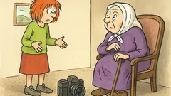 Vtip: Máničko, kde máš nový fotoaparát?