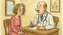 Vtip: Přijde žena k lékaři…