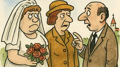 Vtip: To je ale ošklivá nevěsta…