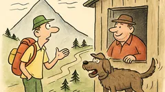 Vtip: Turista se ptá majitele horské chaty…