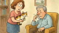 Vtip: Trojbarevné koťátko má 50 let