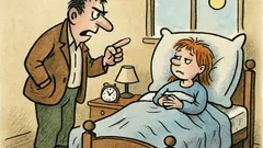 Vtip: Tatínek říká Aničce: Styď se!