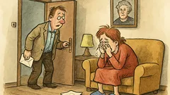 Vtip: Když přišel manžel domů...