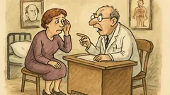 Vtip: „Pane doktore,“ stěžuje si paní Schulteová…