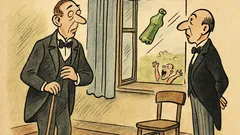Vtip: Lord vyhodí z okna láhev