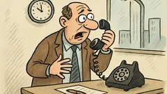 Vtip: Kolega chtěl volat po páté…