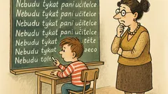 Vtip: Pepíček píše trest, aby potěšil