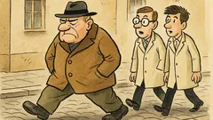 Vtip: Jde chlap rozkročmo, medici tipují…