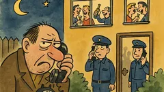 Vtip: Soused volá policii kvůli večírku