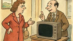 Vtip: Včera jsem koupila barevnou televizi…