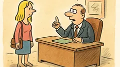 Vtip: Šéf blondýnce nabízí nástupní plat…