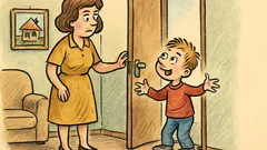 Vtip: Pepíček přiletí domů a volá…