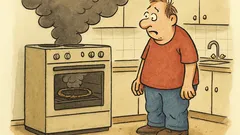 Vtip: Včera jsem spálil 1200 kalorií...