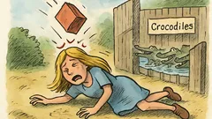 Vtip: Padá 112 cihel, kolik chytíš?