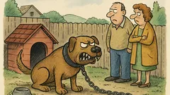 Vtip: Máme skvělého psa na hlídání…