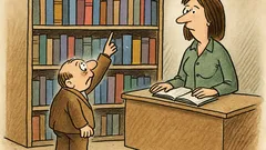 Vtip: Přijde malinký člověk do knihkupectví…